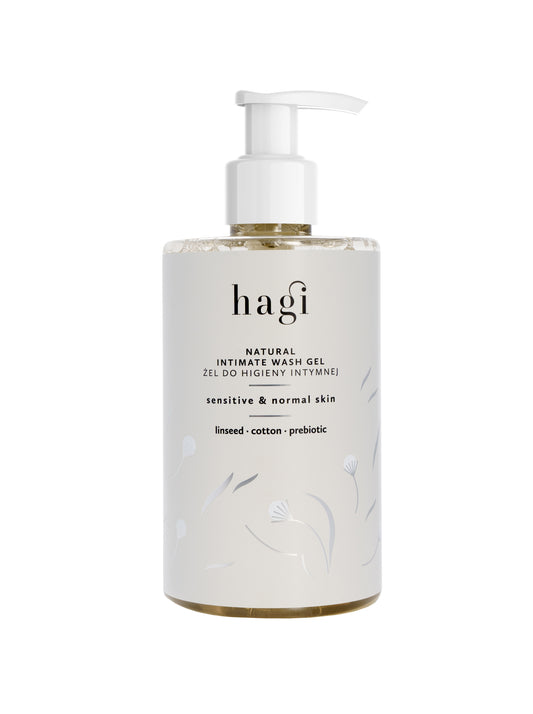 Hagi Naturalny Żel do Higieny Intymnej 300ml - butelka z pompką