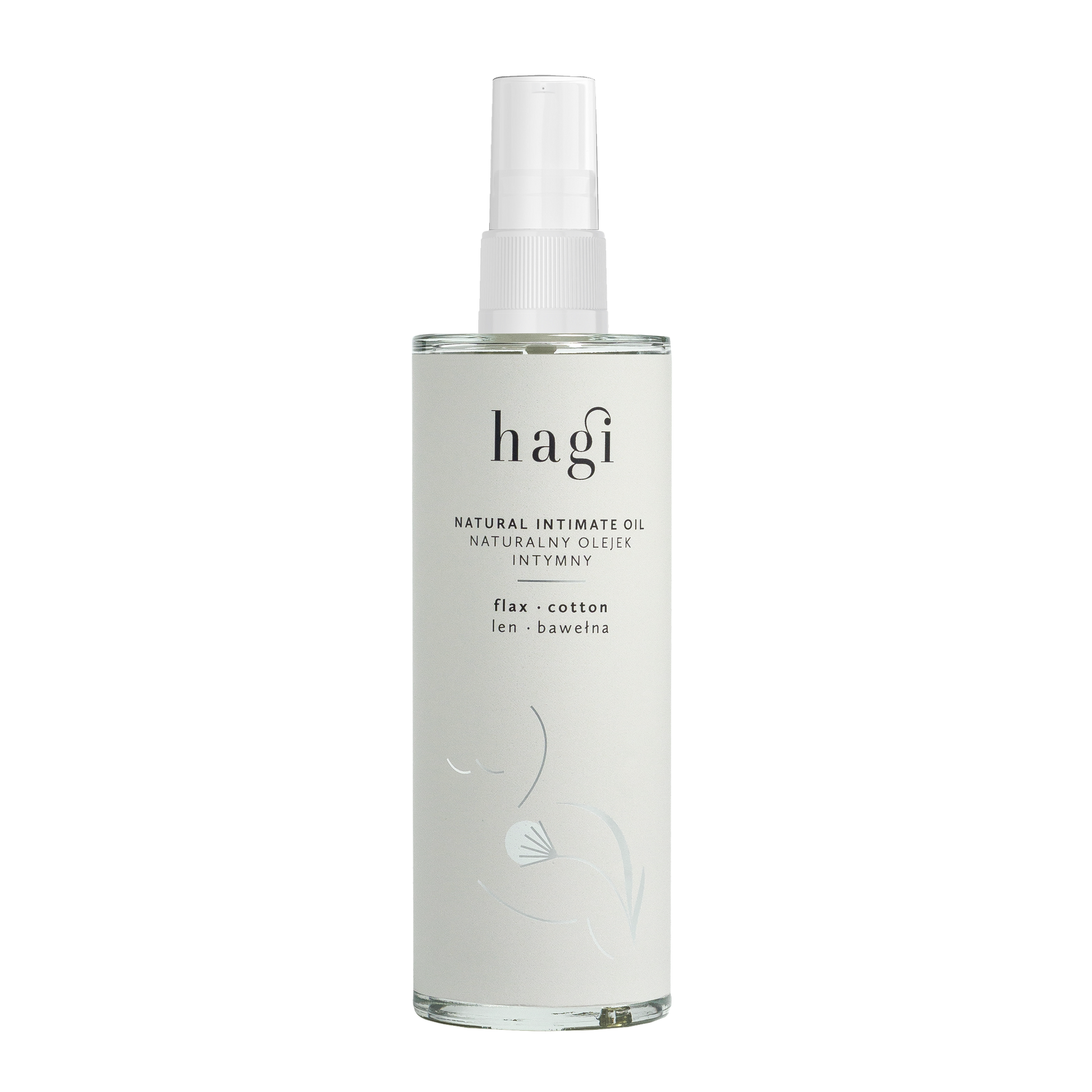 Naturalny Olejek Intymny 100 ml Hagi - butelka