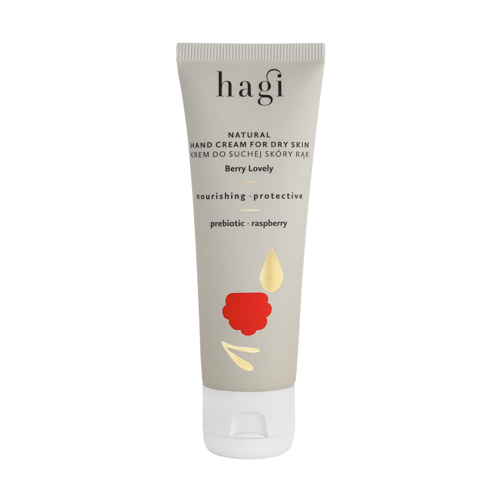Hagi Krem do Rąk Odżywczo-Ochronny Malinowy Chruśniak 50ml - tubka