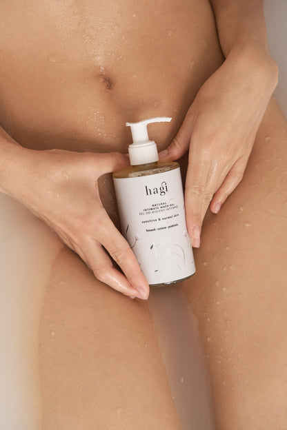 Hagi Naturalny Żel do Higieny Intymnej 300ml - butelka z pompką