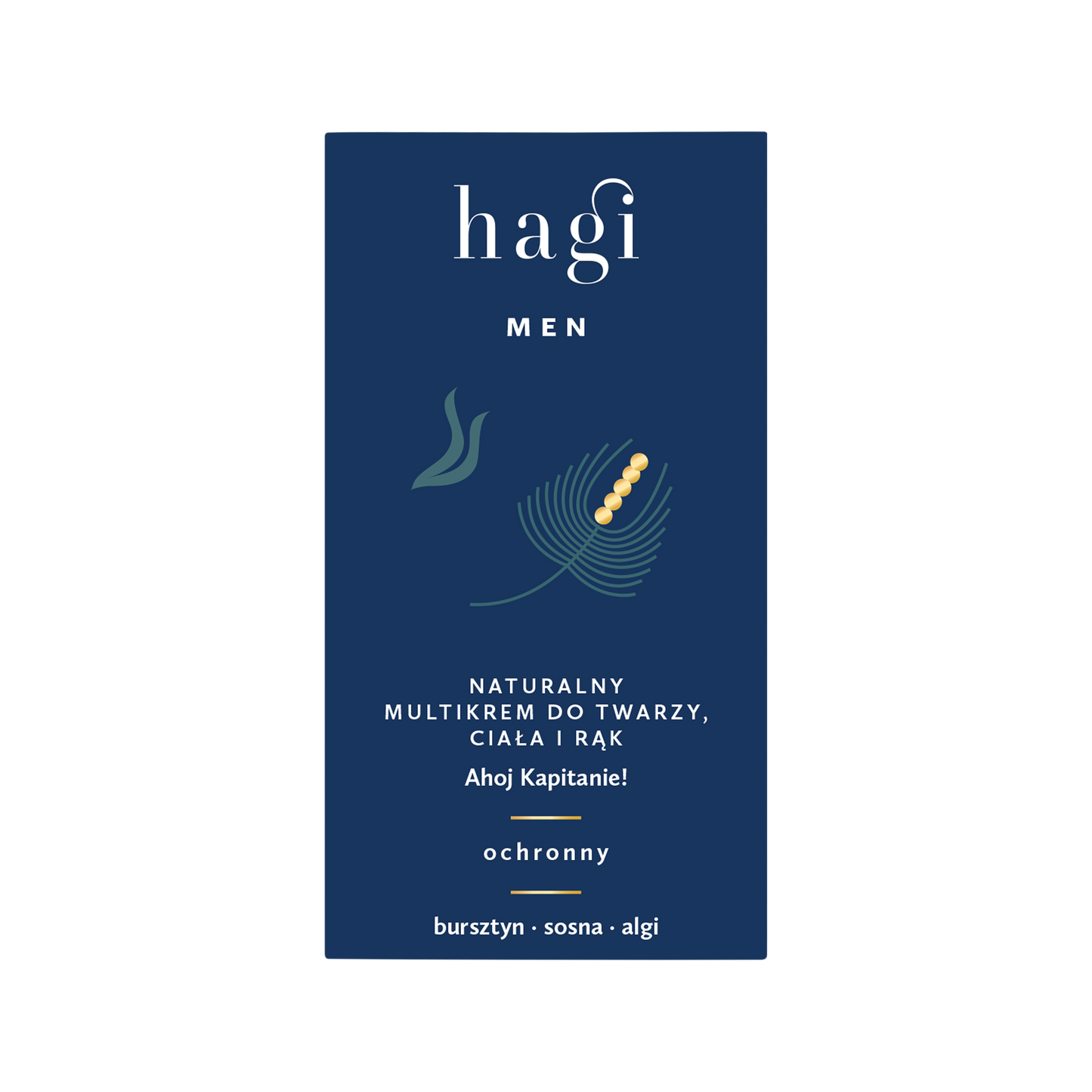 Hagi Naturalny Multikrem Ochronny Ahoj Kapitanie 50 ml - kartonik
