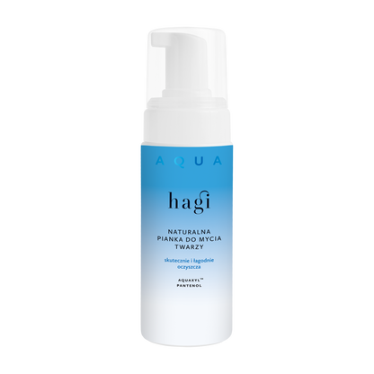 Hagi Aqua Zone Łagodna Pianka do Mycia Twarzy 150ml - butelka z pompką