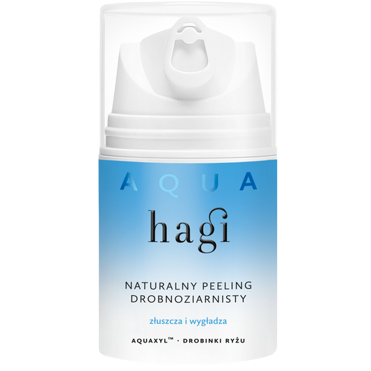 Hagi Aqua Zone Łagodny Peeling z Drobinkami Ryżu 50ml - tubka
