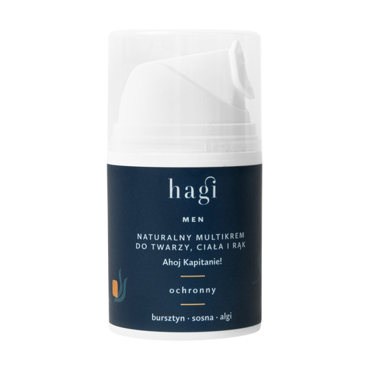 Hagi Naturalny Multikrem Ochronny Ahoj Kapitanie 50 ml - opakowanie